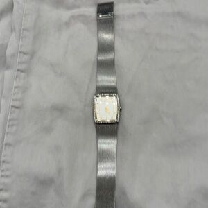 Elegant Silver Skagen Watch with silver mesh strap